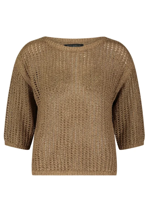 Damen Betty Barclay Lochstrick-Pullover