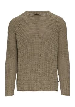 Herren QS Locker gestrickter Pullover mit Waschung