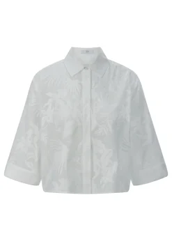Damen Riani Lockere kurze Bluse