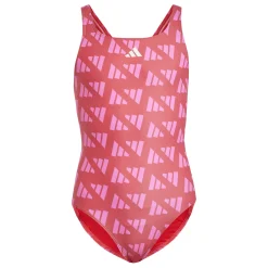 Kinder Adidas Logo Graphic V-Back Kids Badeanzug