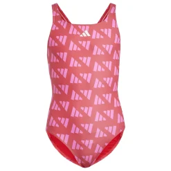 Kinder Adidas Logo Graphic V-Back Kids Badeanzug