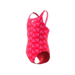 Kinder Adidas Logo Graphic V-Back Kids Badeanzug