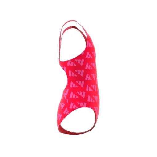 Kinder Adidas Logo Graphic V-Back Kids Badeanzug