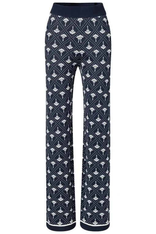 Damen JOOP! Logo Jacquard Strickhose Kinza