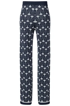 Damen JOOP! Logo Jacquard Strickhose Kinza