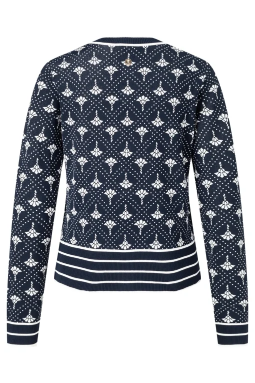 Damen JOOP! Logo Jacquard Strickjacke Kaisa
