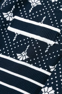Damen JOOP! Logo Jacquard Strickjacke Kaisa