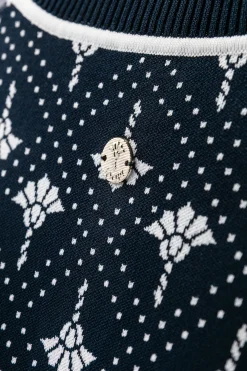 Damen JOOP! Logo Jacquard Strickjacke Kaisa