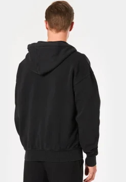 Herren Pegador LOGO OVERSIZED SWEATJACKE VINTAGE SCHWARZ