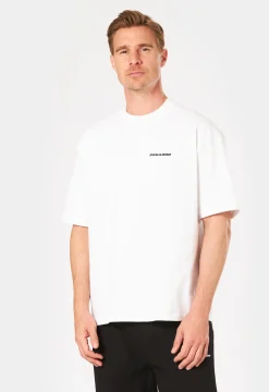 Herren Pegador LOGO OVERSIZED TEE WHITE BLACK GUM