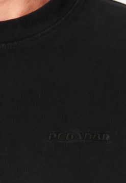 Herren Pegador LOGO OVERSIZED T-SHIRT VINTAGE SCHWARZ