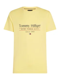 Herren Tommy Hilfiger Logo T-Shirt
