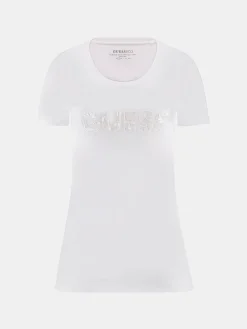 Damen GUESS Logo T-Shirt