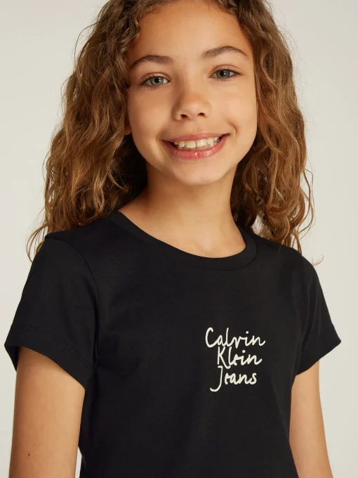 Kinder Calvin Klein Logo-Shirt