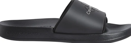 Herren Calvin Klein Logo-Slippers
