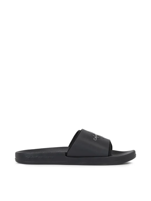 Herren Calvin Klein Logo-Slippers