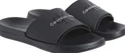 Herren Calvin Klein Logo-Slippers