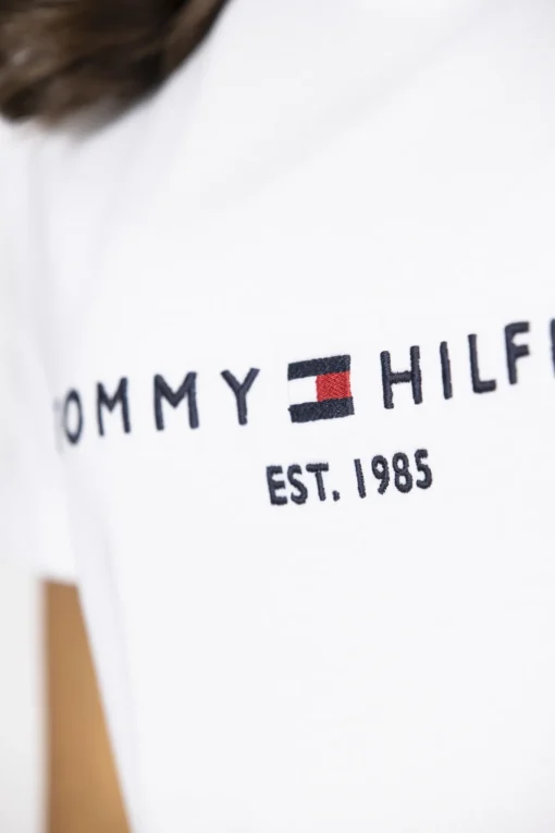 Damen Tommy Hilfiger Logo-T-Shirt