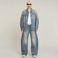Damen G-Star Long Drifter Jeansjacke