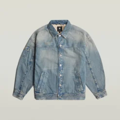 Damen G-Star Long Drifter Jeansjacke