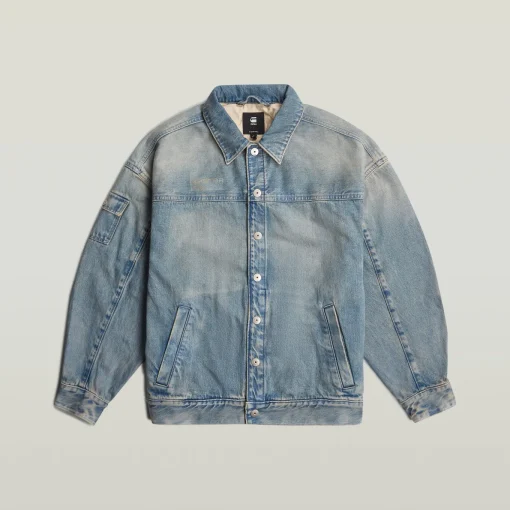 Damen G-Star Long Drifter Jeansjacke