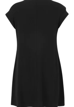 Damen Doris Streich Long-Shirt mit Kontrasteinsatz