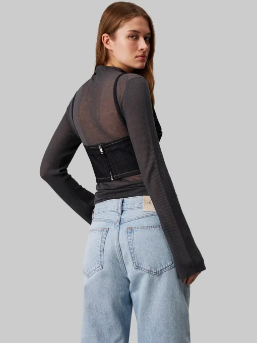 Damen Calvin Klein Jeans Longsleeve