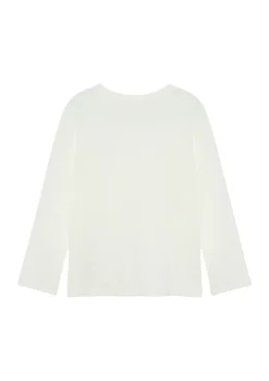 Kinder s.Oliver Longsleeve aus Baumwolle mit kleinem Print-Detail