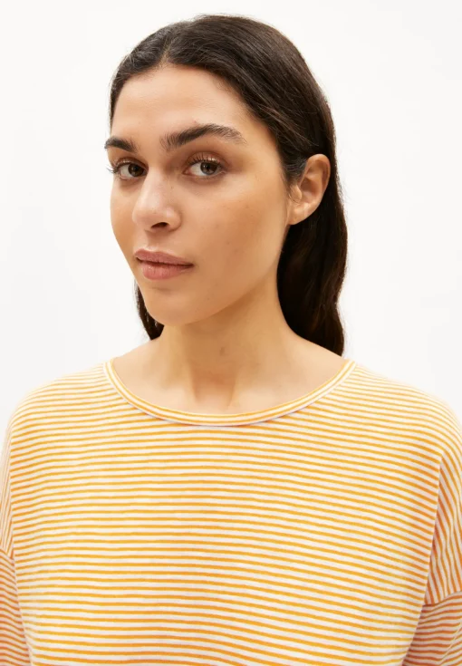Damen armedangels Longsleeve aus Bio-Baumwolle XIANAA LOVELY STRIPES