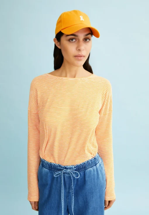 Damen armedangels Longsleeve aus Bio-Baumwolle XIANAA LOVELY STRIPES