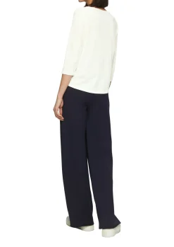 Damen s.Oliver Longsleeve aus Flammgarn mit 3/4-Ärmeln