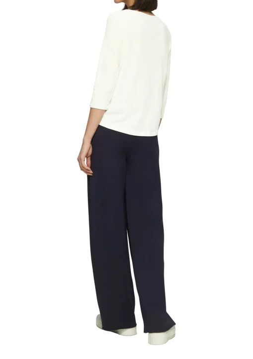 Damen s.Oliver Longsleeve aus Flammgarn mit 3/4-Ärmeln