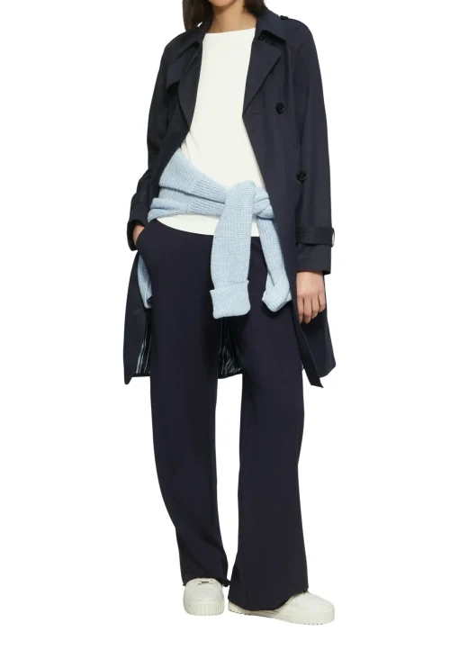 Damen s.Oliver Longsleeve aus Flammgarn mit 3/4-Ärmeln