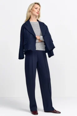 Damen Rich & Royal Longsleeve mit Glanzgarn