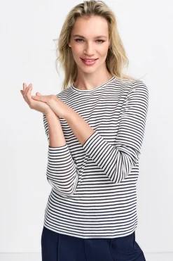 Damen Rich & Royal Longsleeve mit Glanzgarn