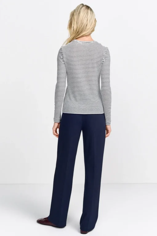 Damen Rich & Royal Longsleeve mit Glanzgarn