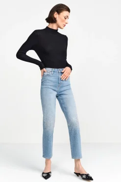 Damen Rich & Royal Longsleeve mit Glitzereffekt