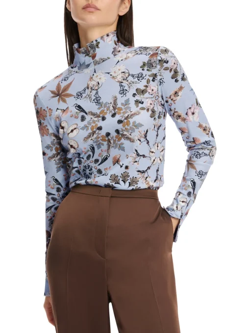 Damen Marc Cain Longsleeve mit Rollkragen
