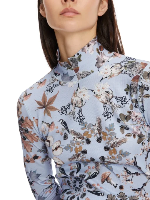 Damen Marc Cain Longsleeve mit Rollkragen