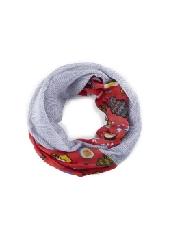 Damen Codello Loop aus recyceltem Polyester mit Peanuts-Muster