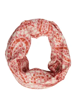 Damen s.Oliver Loop-Schal aus Viskose mit All-over-Print