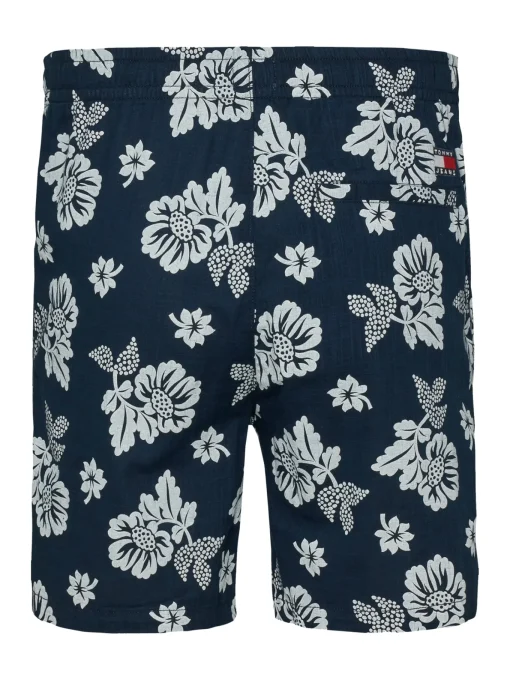 Herren Tommy Jeans Loose Fit Shorts mit Blumen-Print