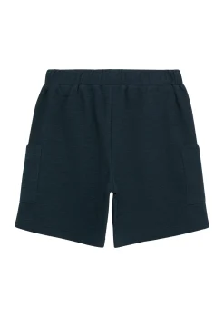 Kinder s.Oliver Loose-Fit-Bermuda aus Strickjersey mit angedeutetem Tunnelzug