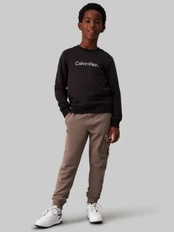Kinder Calvin Klein Lässige Cargo Jogginghose