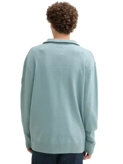 Herren Tom Tailor Denim Lässiger Strick-Troyer