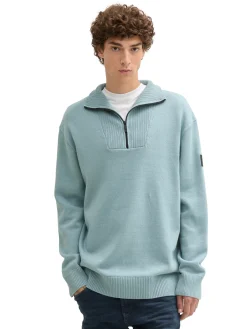 Herren Tom Tailor Denim Lässiger Strick-Troyer
