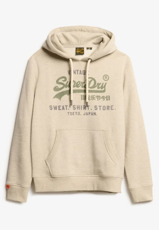 Herren Superdry Lässiges Vintage Logo Heritage Hoodie
