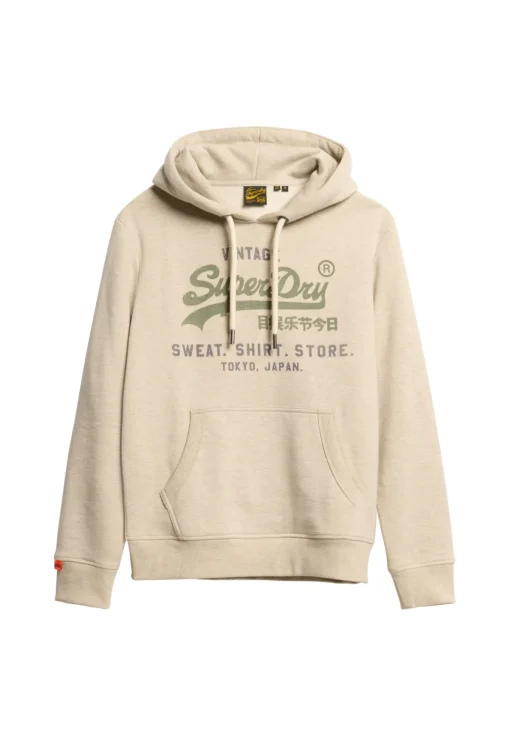 Herren Superdry Lässiges Vintage Logo Heritage Hoodie