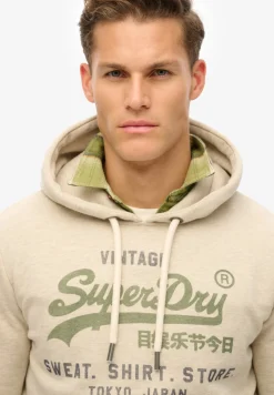 Herren Superdry Lässiges Vintage Logo Heritage Hoodie