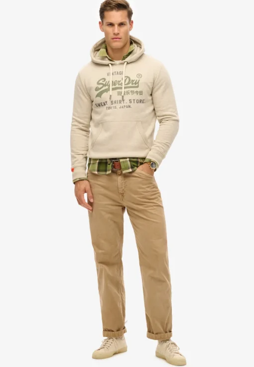 Herren Superdry Lässiges Vintage Logo Heritage Hoodie